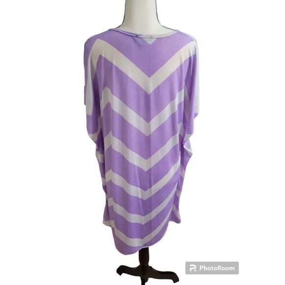 5th love Size M Nautical Anchor Swim Dress Cover Up - Picture 3 of 6